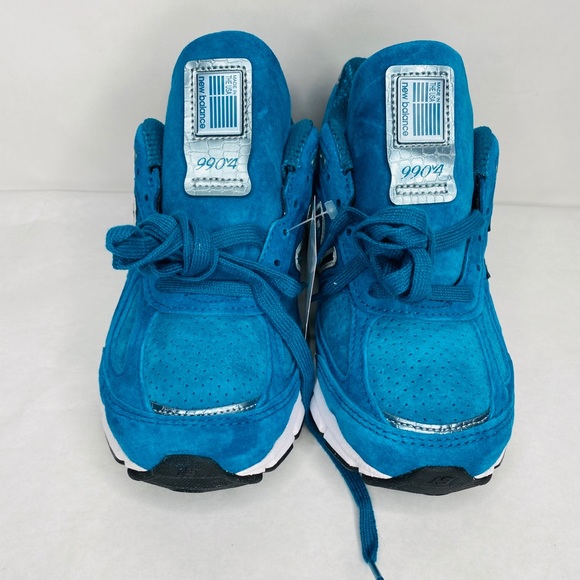 New Balance Women's W990LB4 Lake Blue Running Shoe - Picture 2 of 8